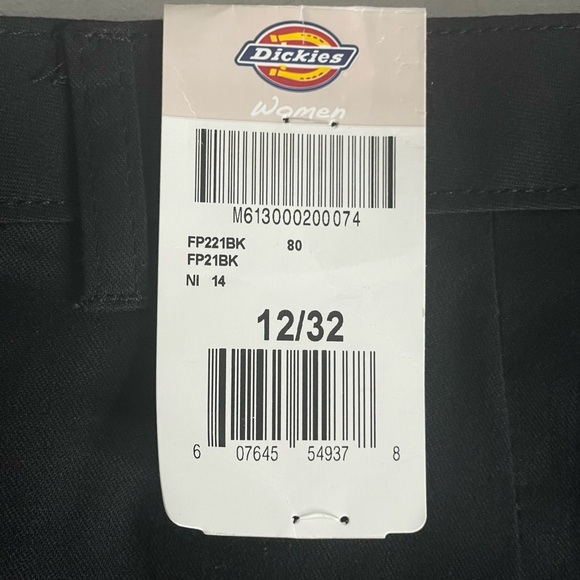 DICKIES Women’s Premium Relaxed Fit Straight Leg Flat Front Pants - Picture 8 of 11